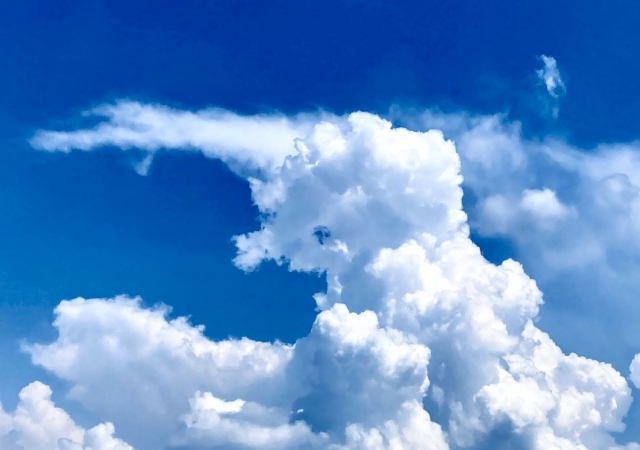 夏空と入道雲